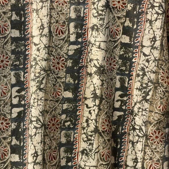 Vintage L.B. Polo Shirt Men's Large - Retro Pattern Short Sleeve Button-Up - Picture 7 of 11